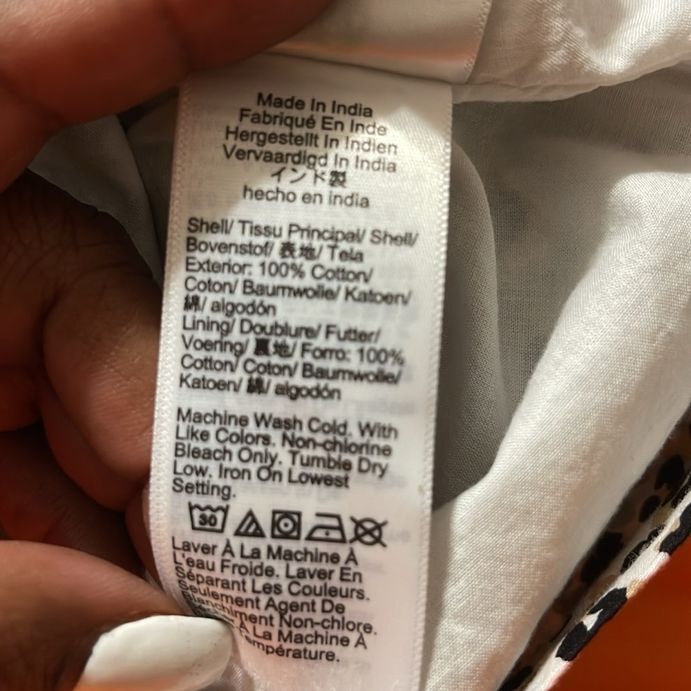 J. Crew Factory Black and White Midi Dress - Picture 6 of 7